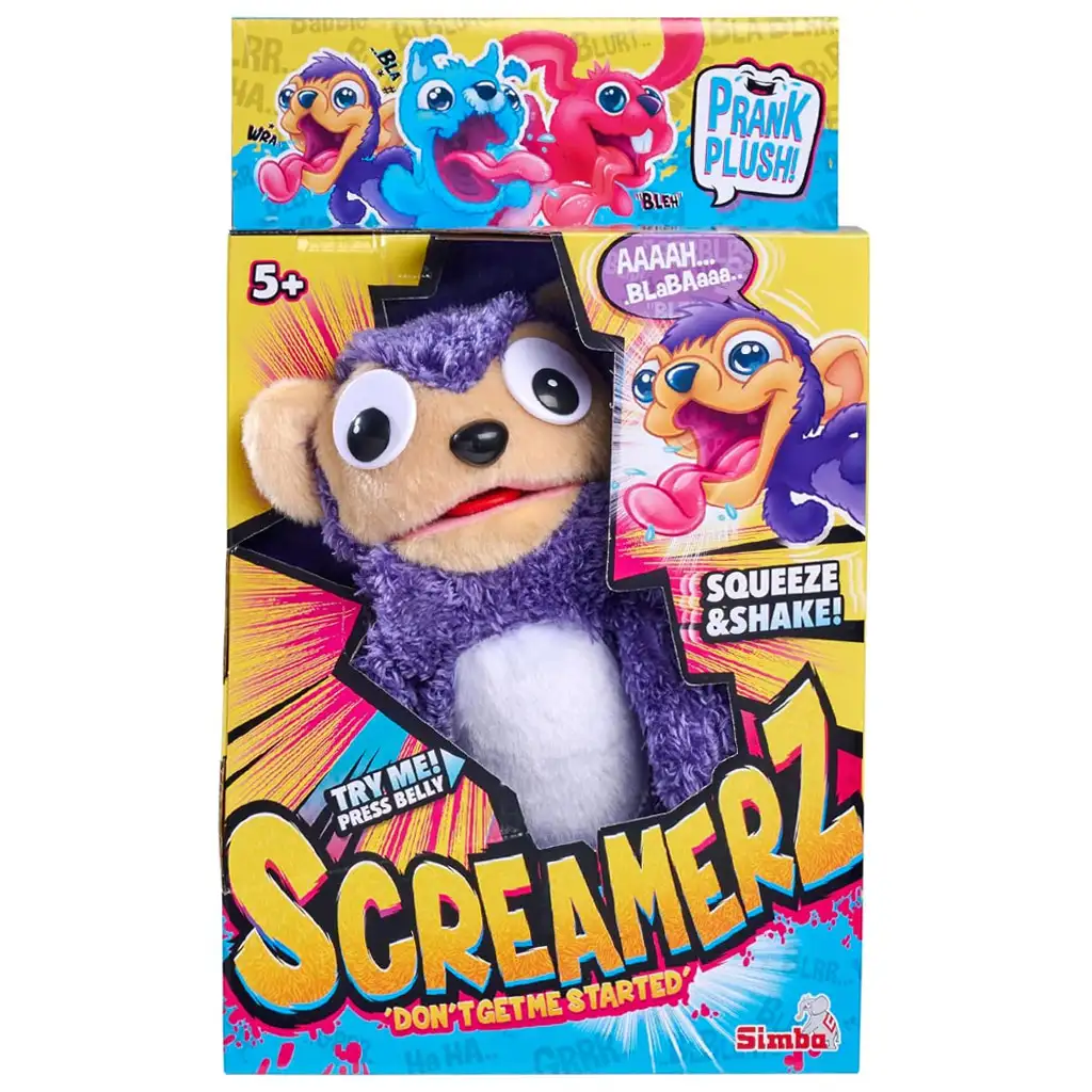 ScreamerZ: Sikítozó majom plüssfigura 30 cm - Simba Toys kép 1