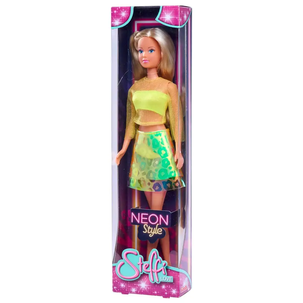Steffi Love: Steffi Neon Style Puppe in zwei Varianten 1 Stk - Simba Toys kép 5