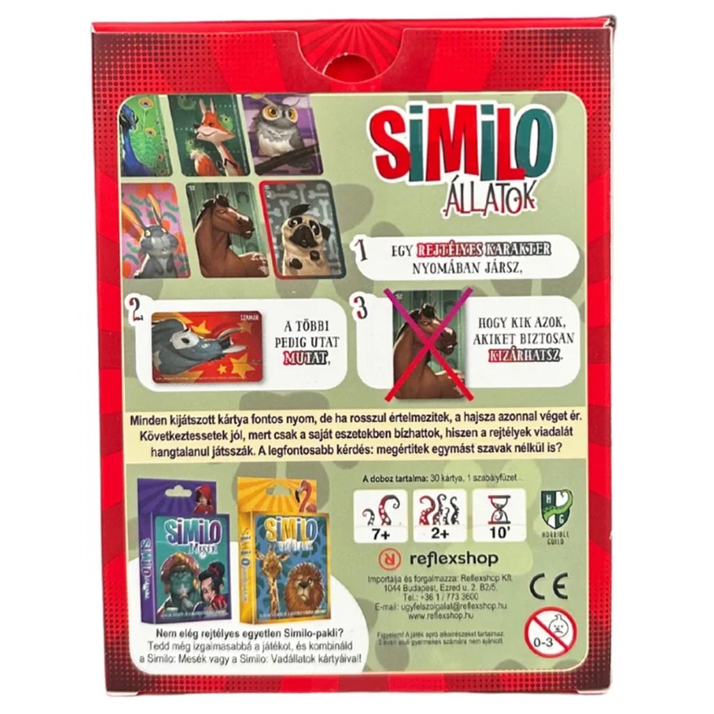 Similo - Tiere Gesellschaftsspiel kép 2