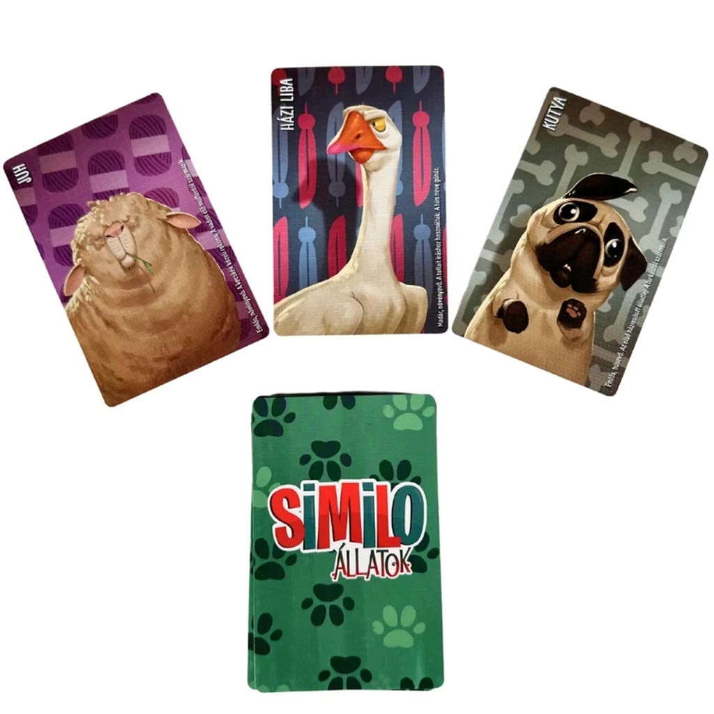 Similo - Tiere Gesellschaftsspiel kép 3