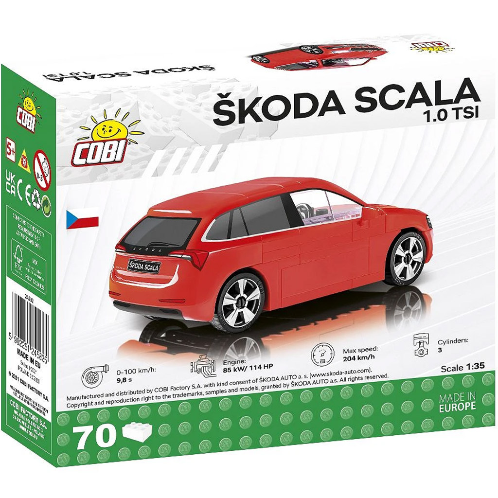COBI: Škoda Scala 1.0 TSI Bausatz (24582) kép 3