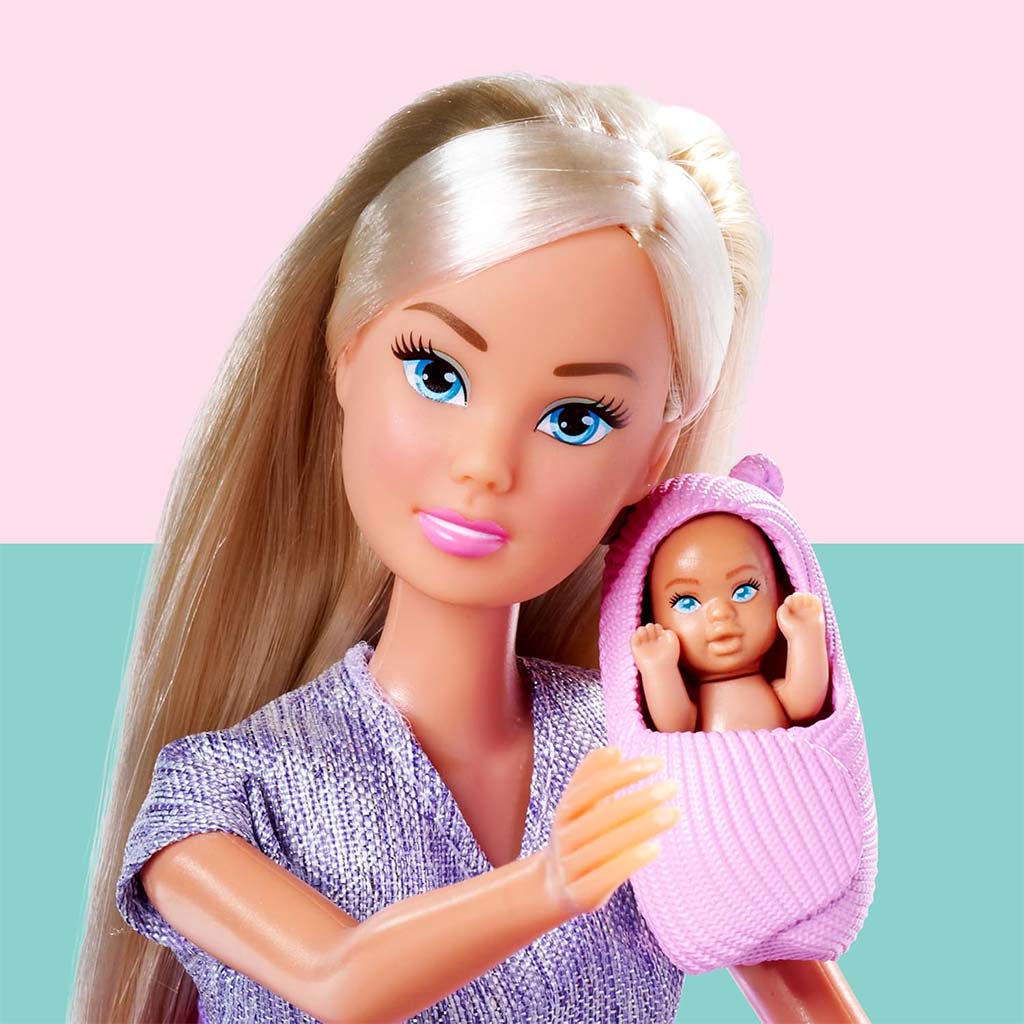 Steffi Love: Welcome Baby Steffi schwangere Puppe - Simba Toys kép 3