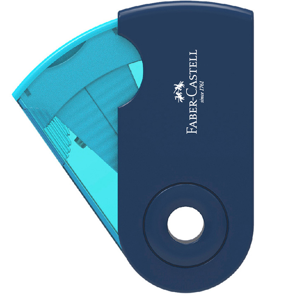 Faber-Castell: Sleeve Mini-Anspitzer, verschiedene Ausführungen, 1 Stück kép 2