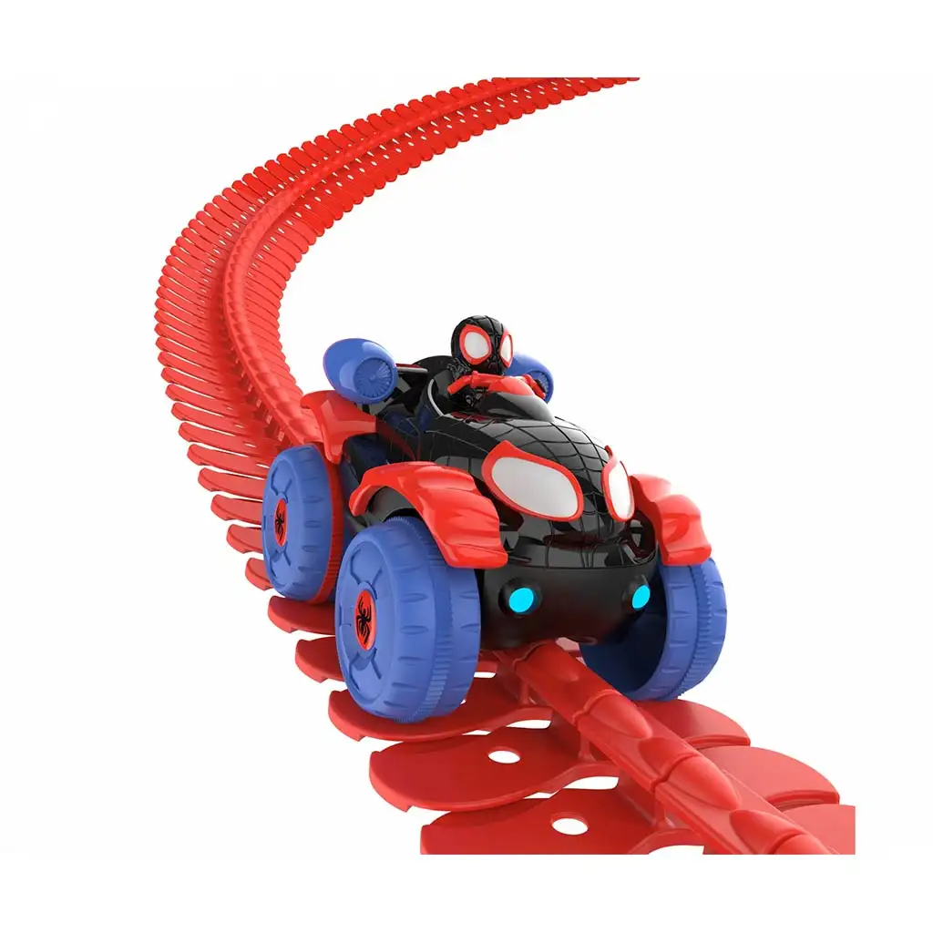 Smoby Spidey FleXtreme Miles Morales Rennstrecken-Set - Simba Toys kép 4