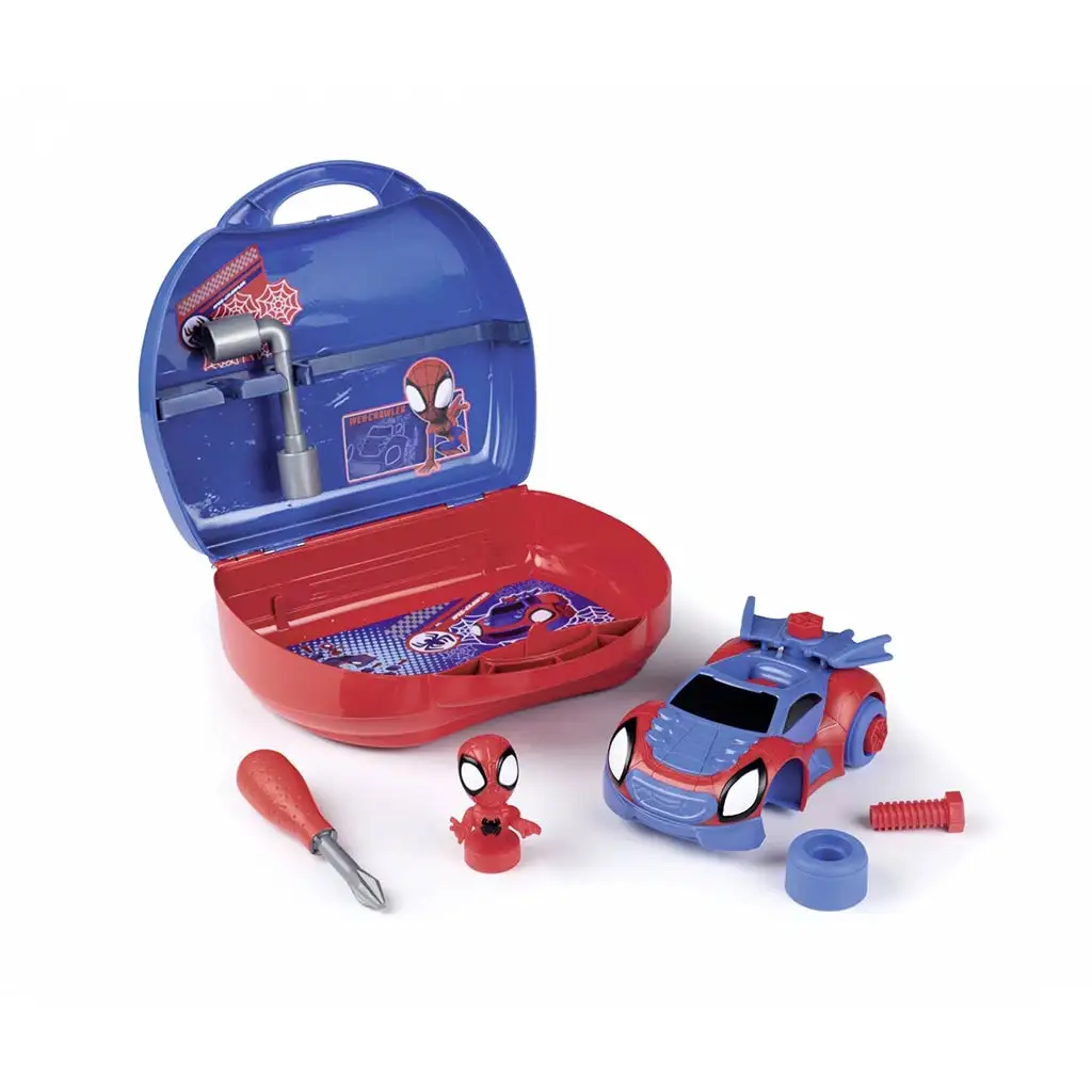 Smoby Spidey zusammenbaubares Auto im Koffer - Simba Toys kép 2