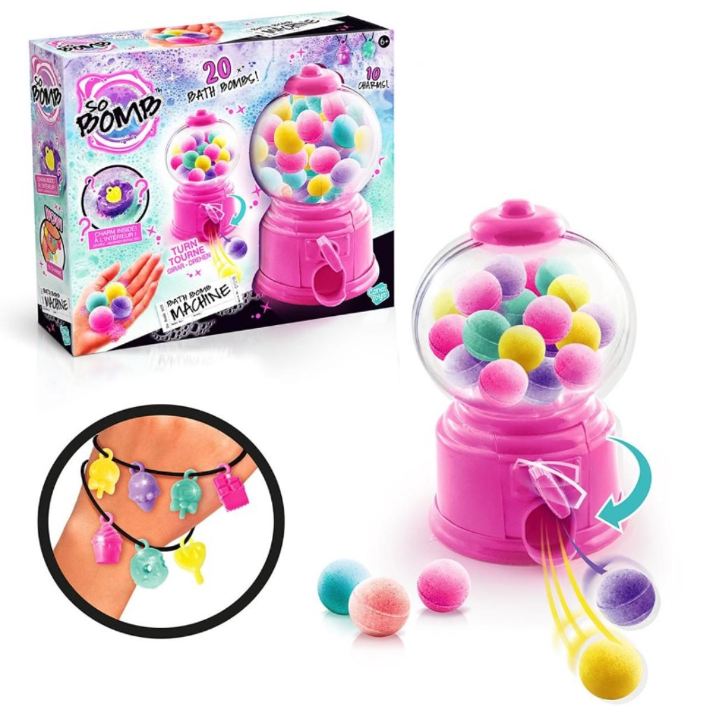 So Bomb: Badebombe in Kugelspender, mit Überraschungs-Charm kép 7