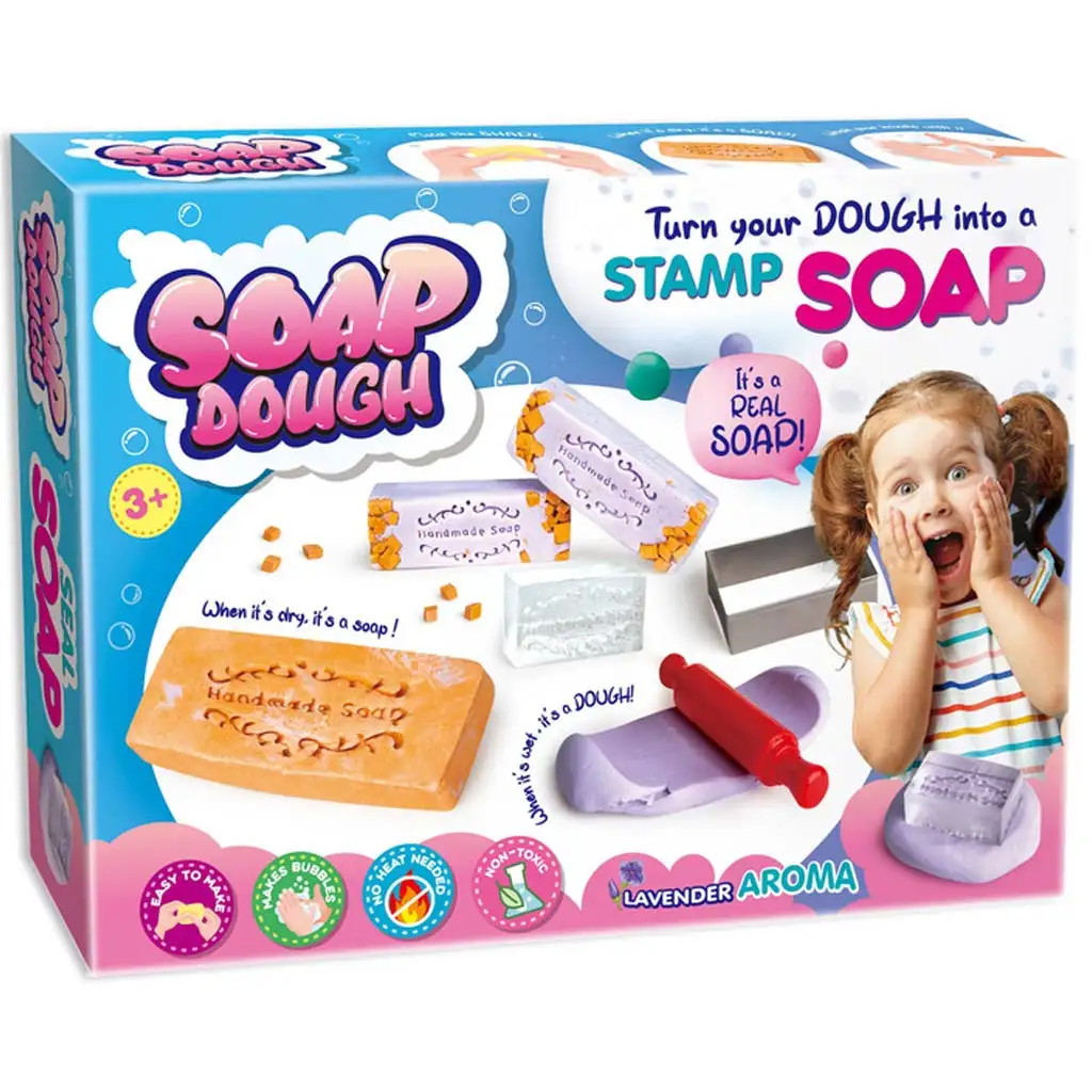 Seifenteig: Seifenknete - Stempel