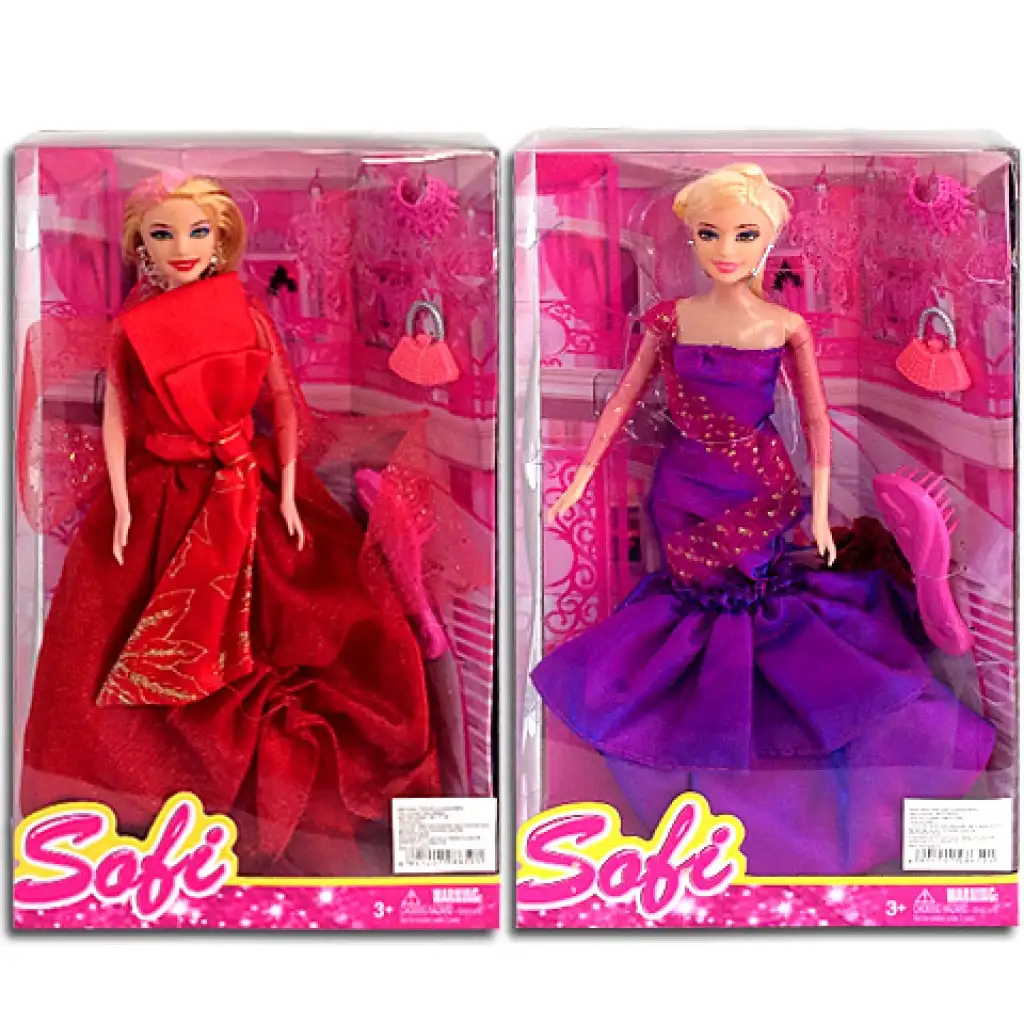 Sofi baba elegáns ruhában fésűvel 2 változatban kép 1