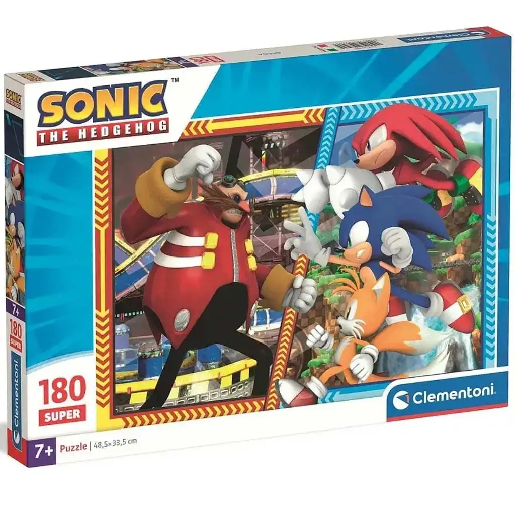 Sonic der Igel 180-teiliges Super-Puzzle - Clementoni