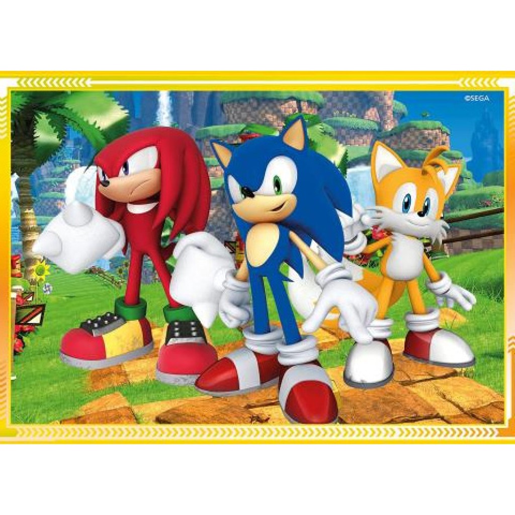 Sonic 4-in-1 Puzzle - Clementoni kép 5