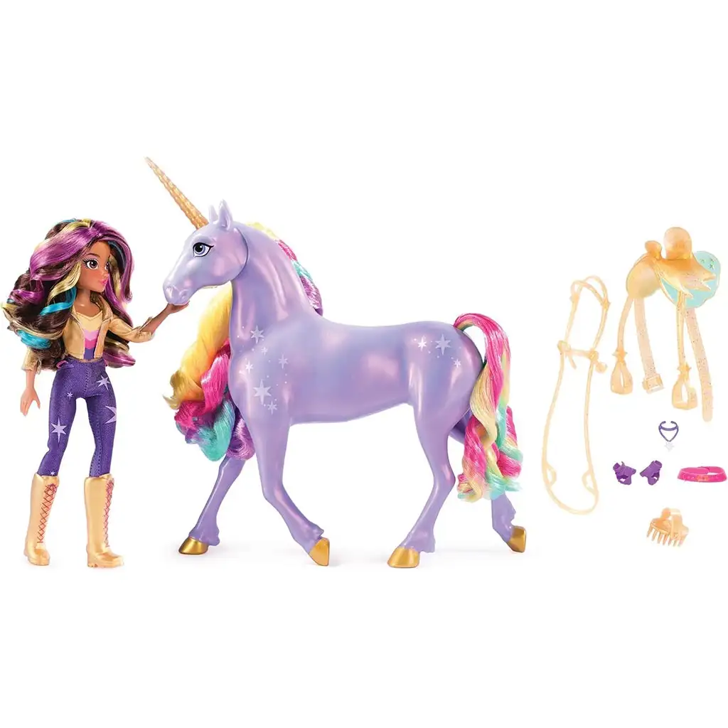 Unicorn Academy: Einhorn-Baby - Sophia und Light-Up Wildstar - Spin Master kép 2
