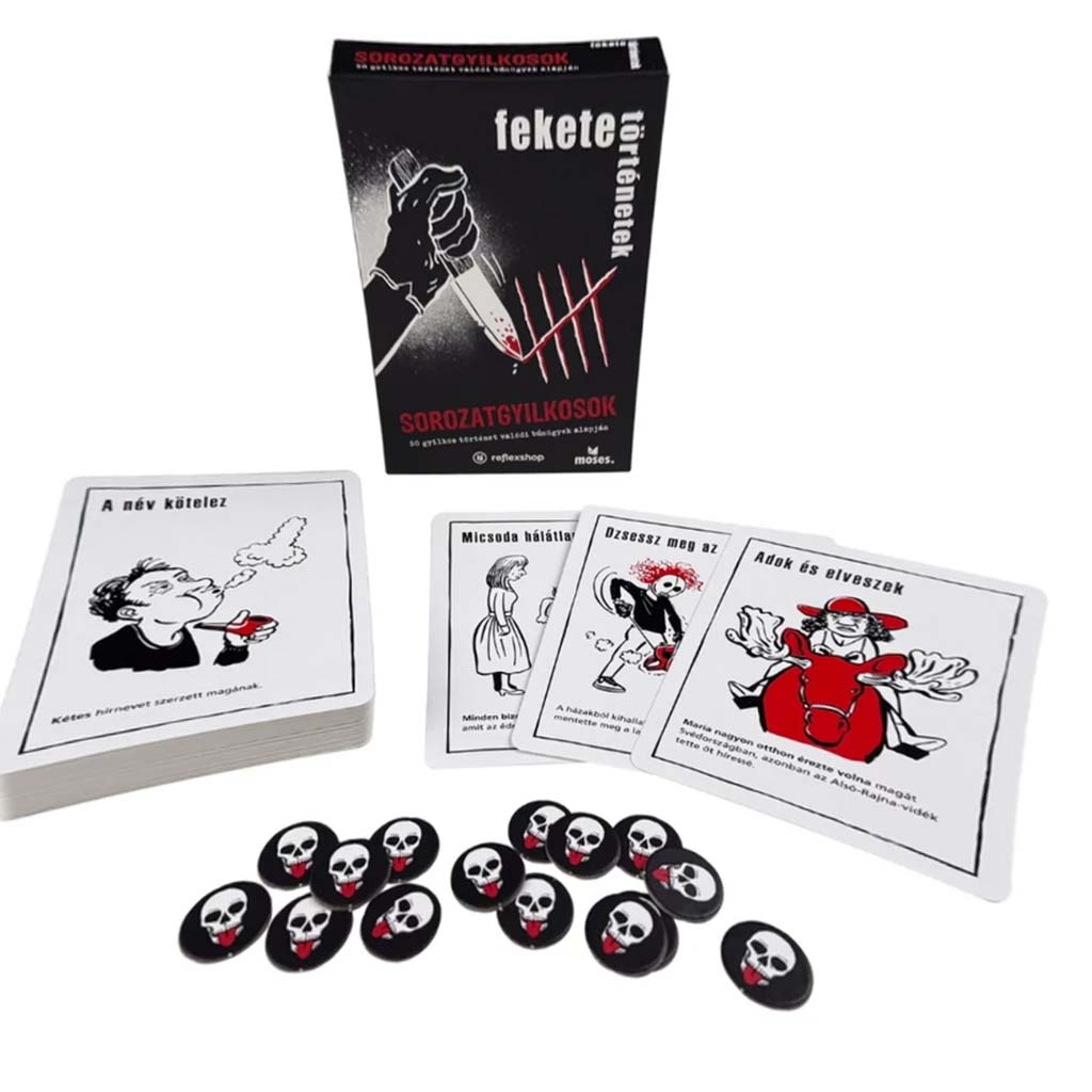 Black Stories: Serienkiller-Logikrätsel kép 3