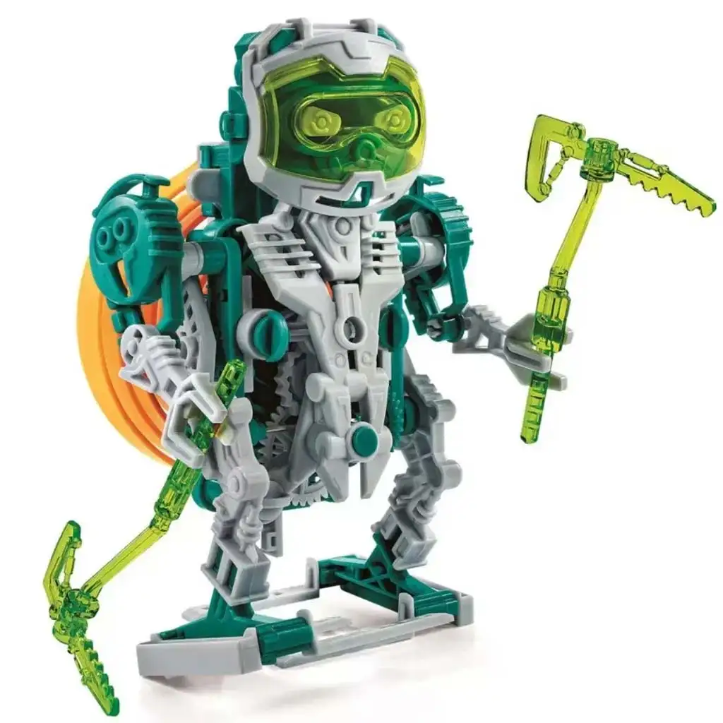 Science & Play: 3-in-1 baubare Weltraumbergbau-Roboter - Clementoni kép 2