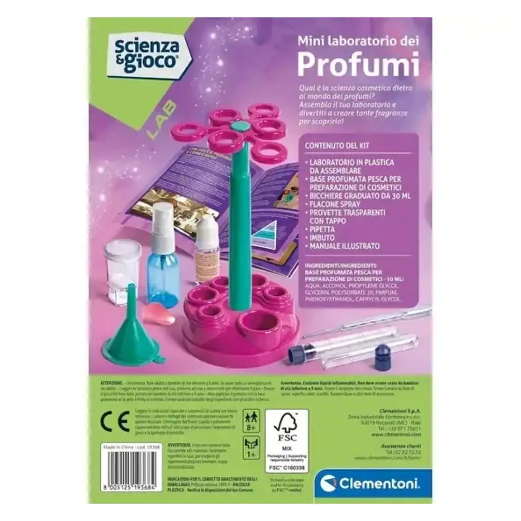 Science & Play: Kleines Parfümherstellungsset - Clementoni kép 4