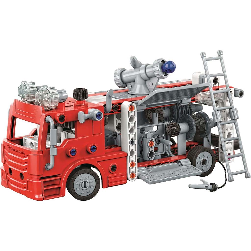 Science & Play: Mechanik-Werkstatt – Feuerwehrwagen-Baukasten – Clementoni kép 2