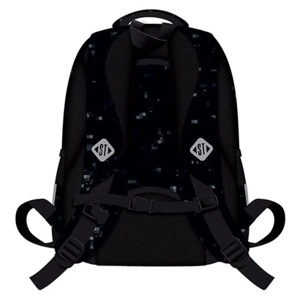 St.Right Spacecraft Nasa vierfach unterteilte Schultasche, Rucksack 40x28x18cm kép 2