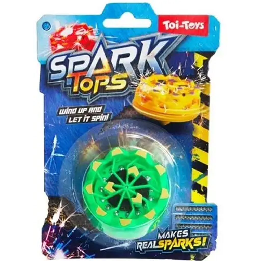 Spark Tops funkelnder Kreisel, verschiedene Ausführungen, 1 Stück kép 2