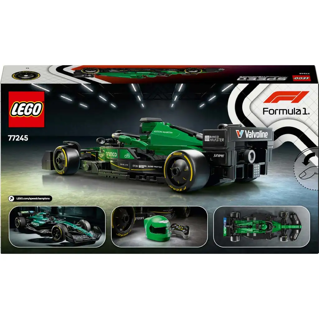 LEGO® Speed Champions: Aston Martin Aramco F1® AMR24 Rennwagen (77245) kép 2