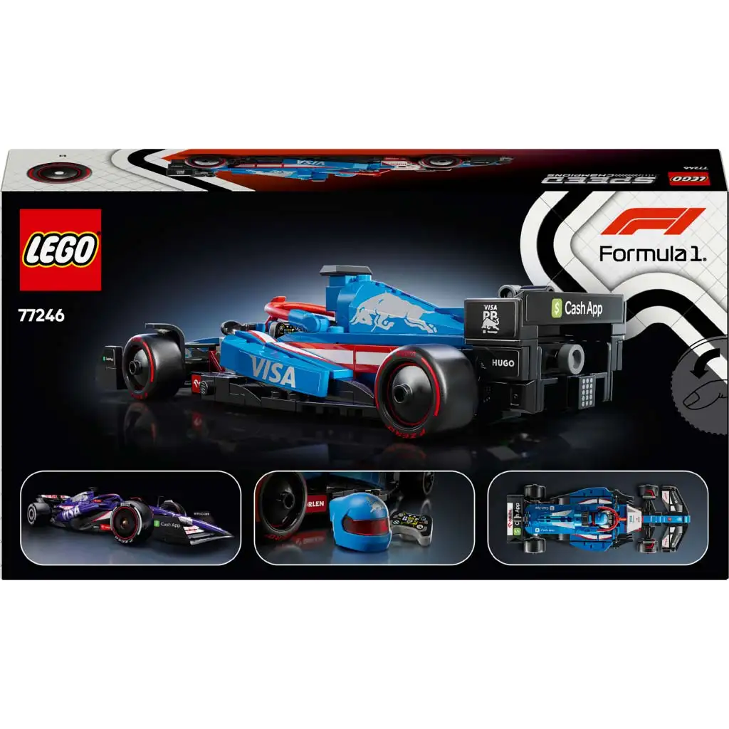 LEGO® Speed Champions: Visa Cash App RB VCARB 01 F1® Rennwagen (77246) kép 2