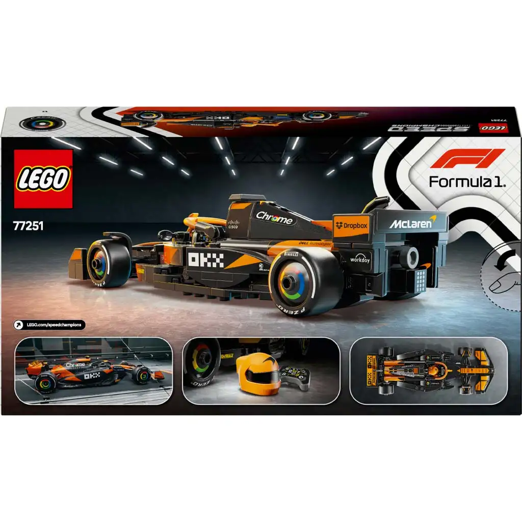 LEGO® Speed Champions: McLaren F1® Team MCL38 Rennwagen (77251) kép 2