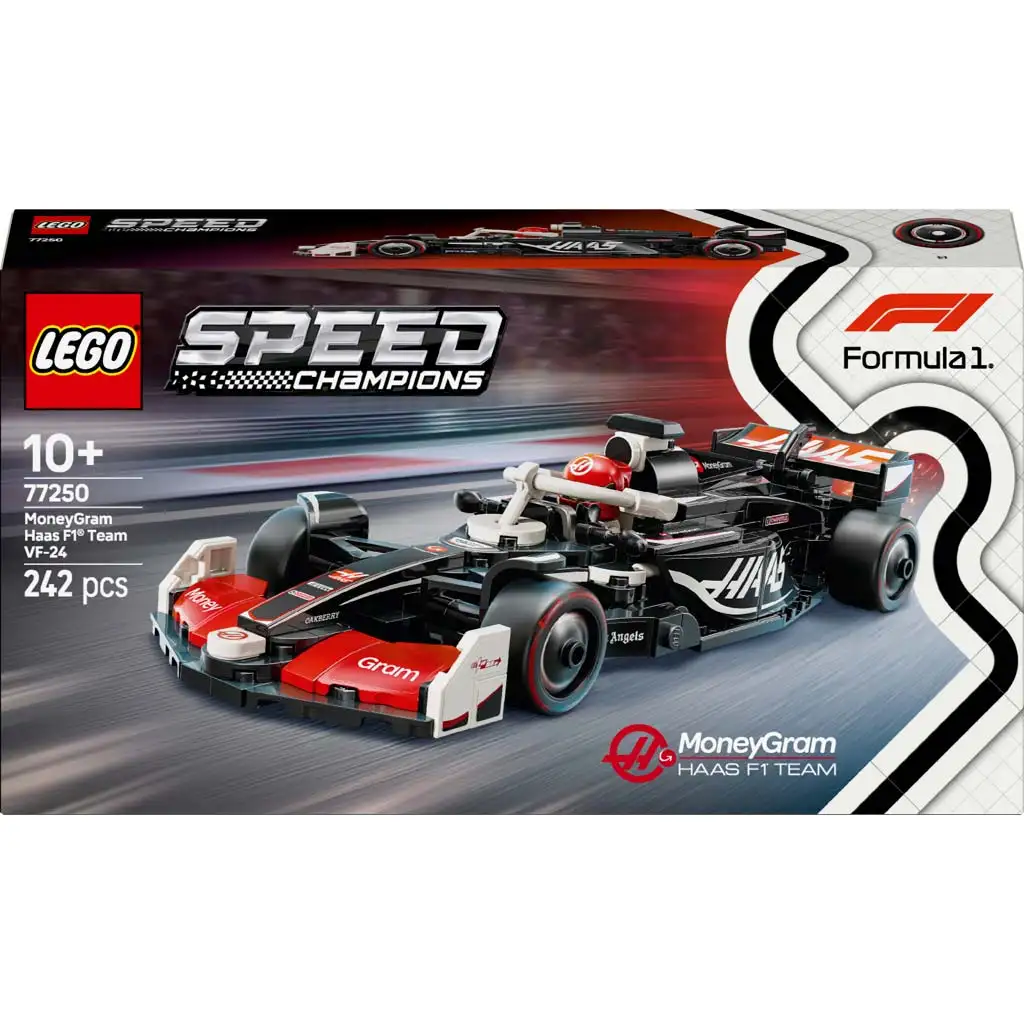LEGO® Speed Champions: MoneyGram Haas F1® Team VF-24 Rennwagen (77250)