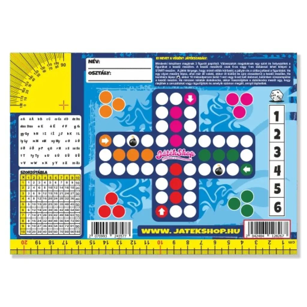 Speed Machines Autos 6-in-1 Stundenplan kép 2