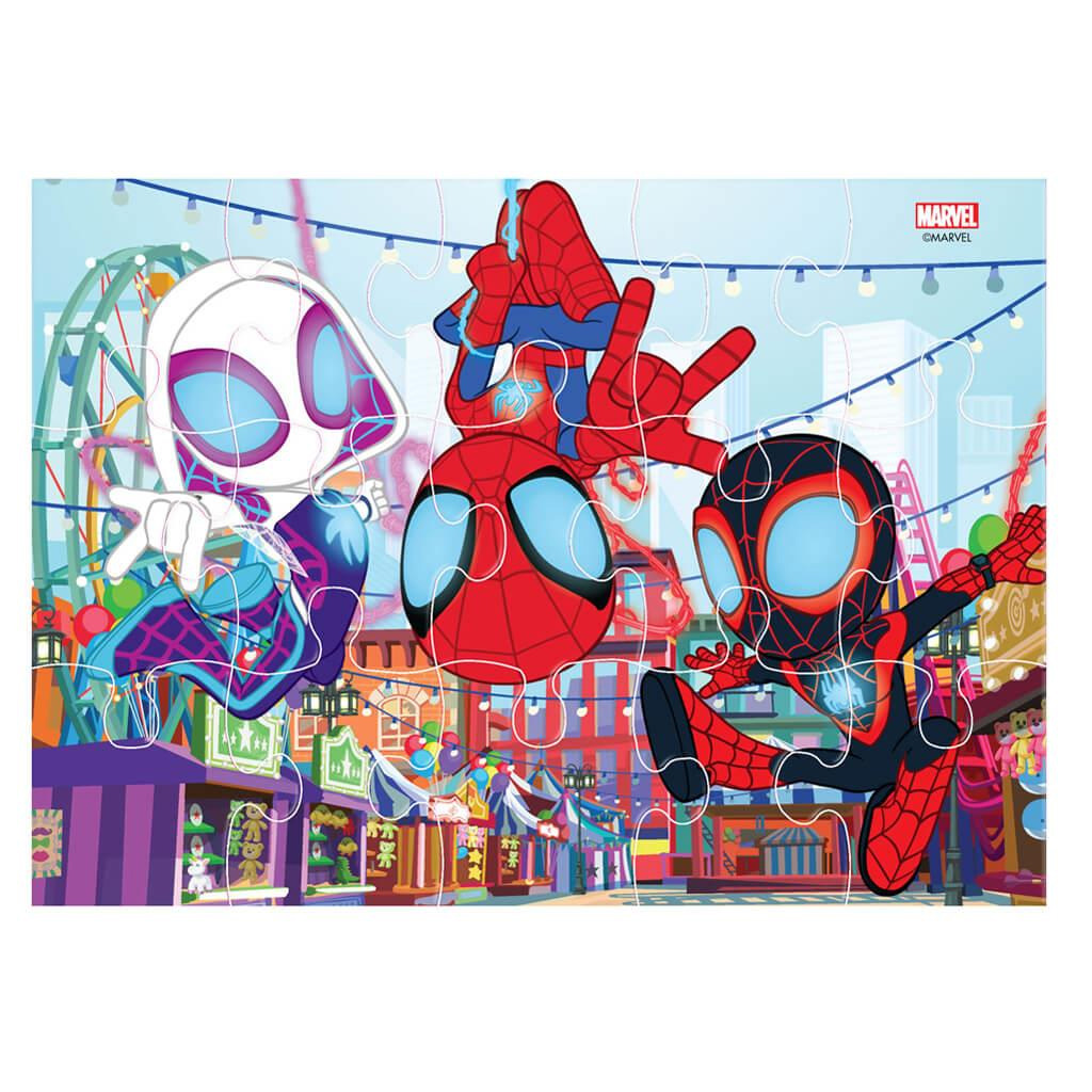 Luna: Spidey 4-in-1 Puzzle mit 12-15-20-24 Teilen kép 3