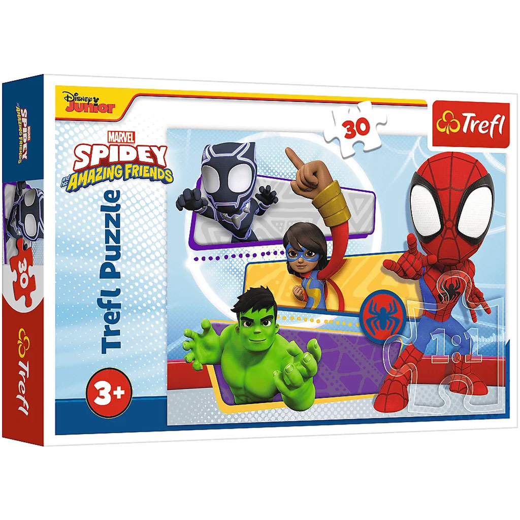Spidey und seine Freunde 30-teiliges Puzzle - Trefl