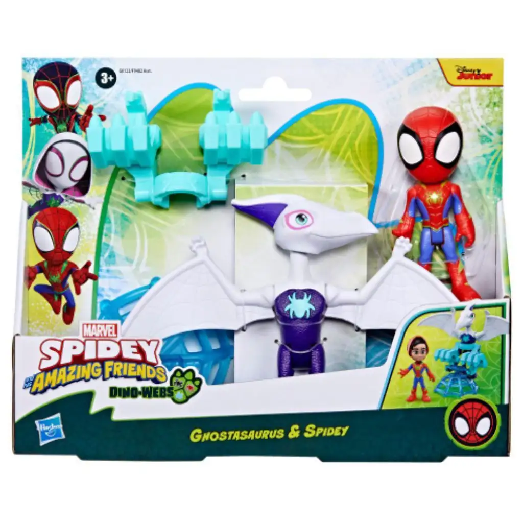 Spidey és csodálatos barátai: Ghostasaurus és Spidey Akciófigura szett - Hasbro kép 1