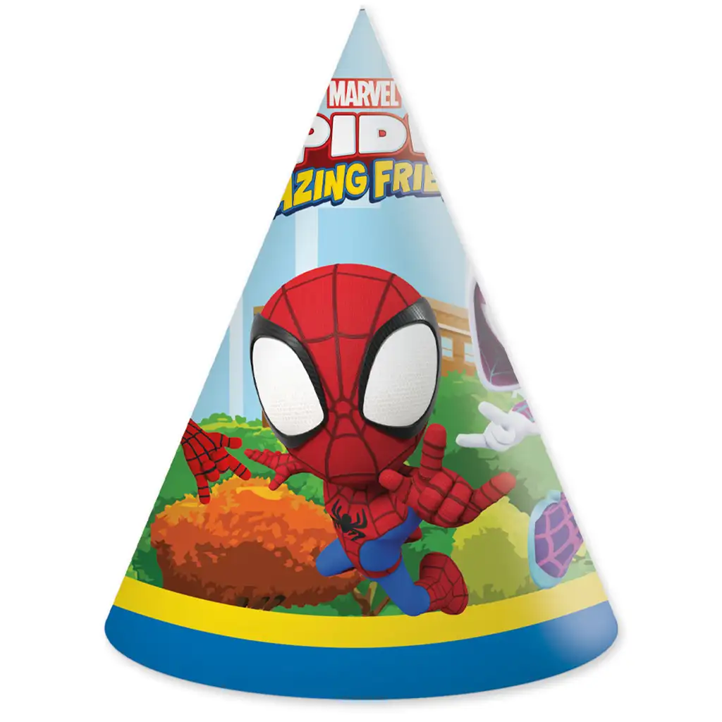Spidey party kalap 6db-os szett kép 1