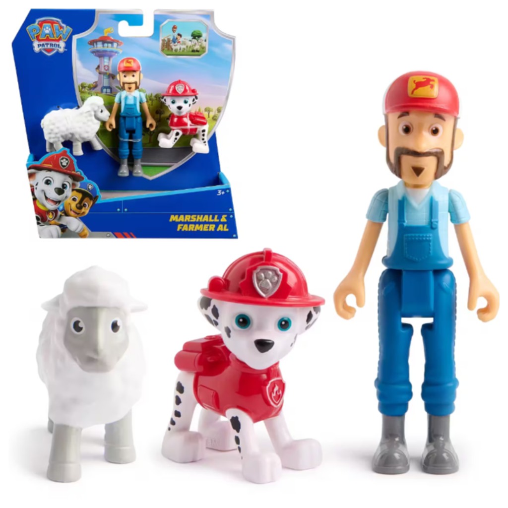 Paw Patrol: Story Marshall und Bauer Al Figuren-Set – Spin Master