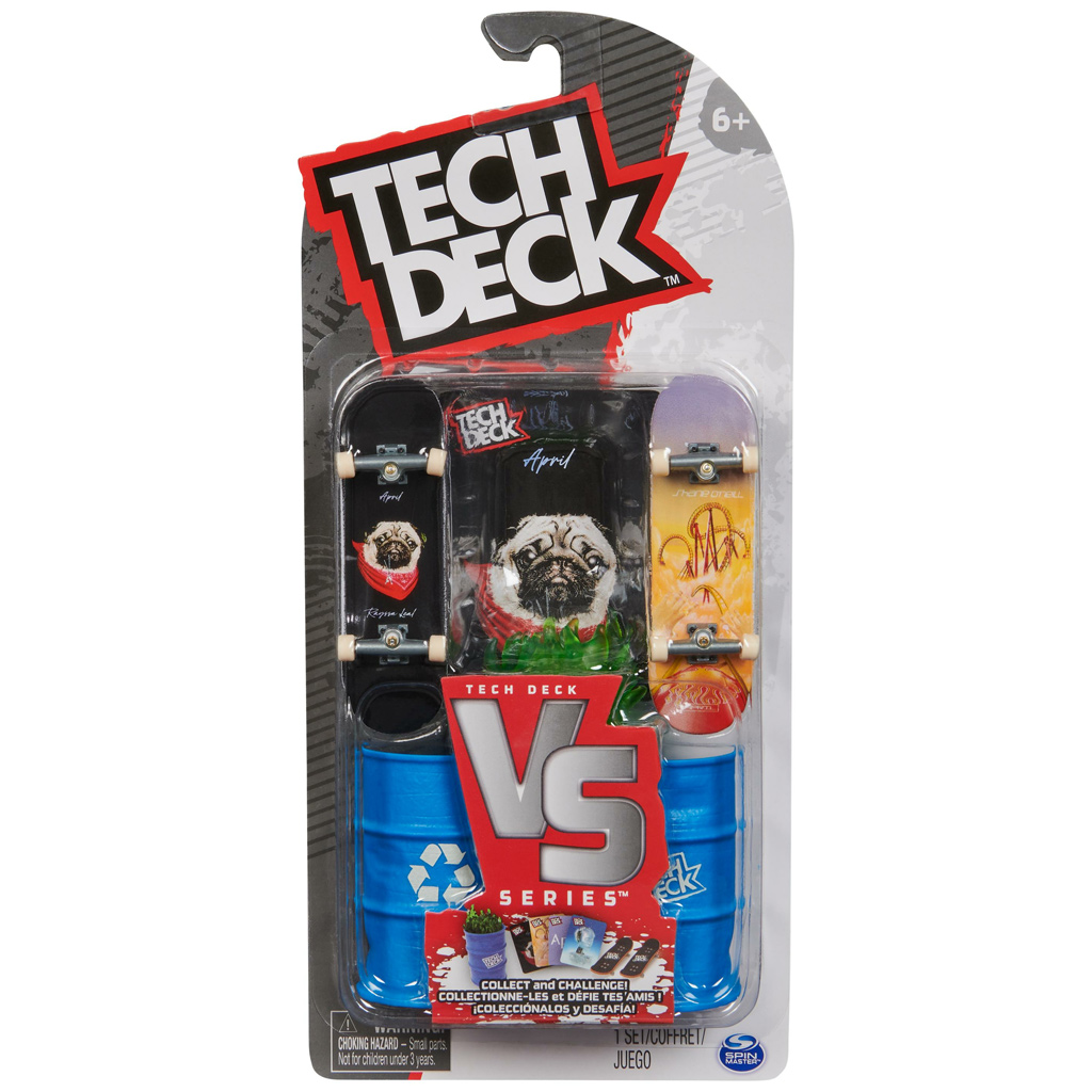Tech Deck: April VS. széria fingerboard ujjgördeszka szett - Spin Master kép 1