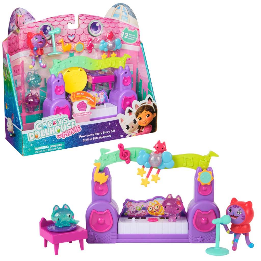 Gabis Puppenhaus – Das Kino: Party Story Spielset – Spin Master kép 2