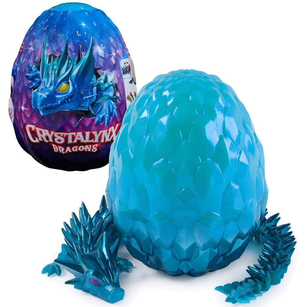 Drachenzähmen leicht gemacht: Crystalynx Drachenei – Spin Master