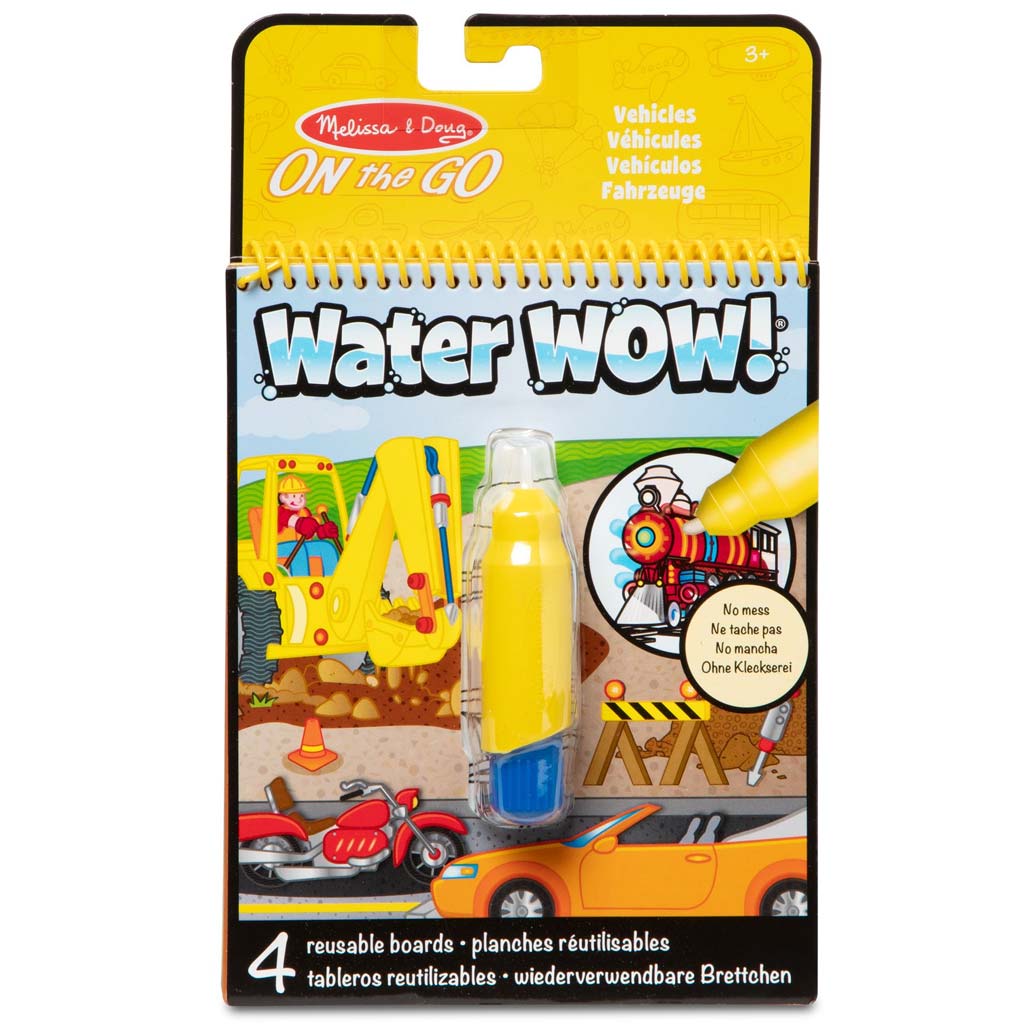 Melissa & Doug: Water WOW! Malen mit Wasser – Fahrzeuge – Spin Master