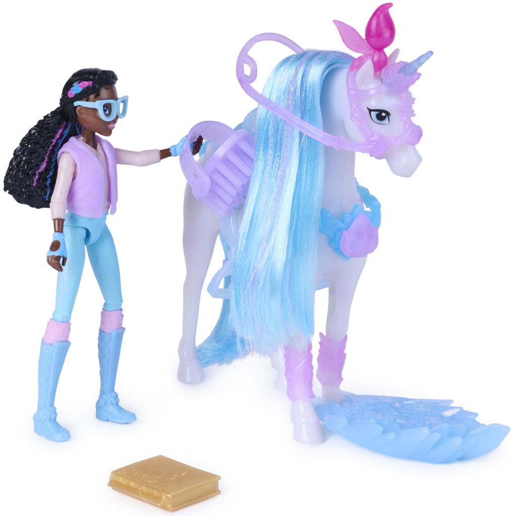 Einhorn-Akademie: Glaciers juwelenbesetztes Abenteuer Story-Paket - Spin Master kép 4