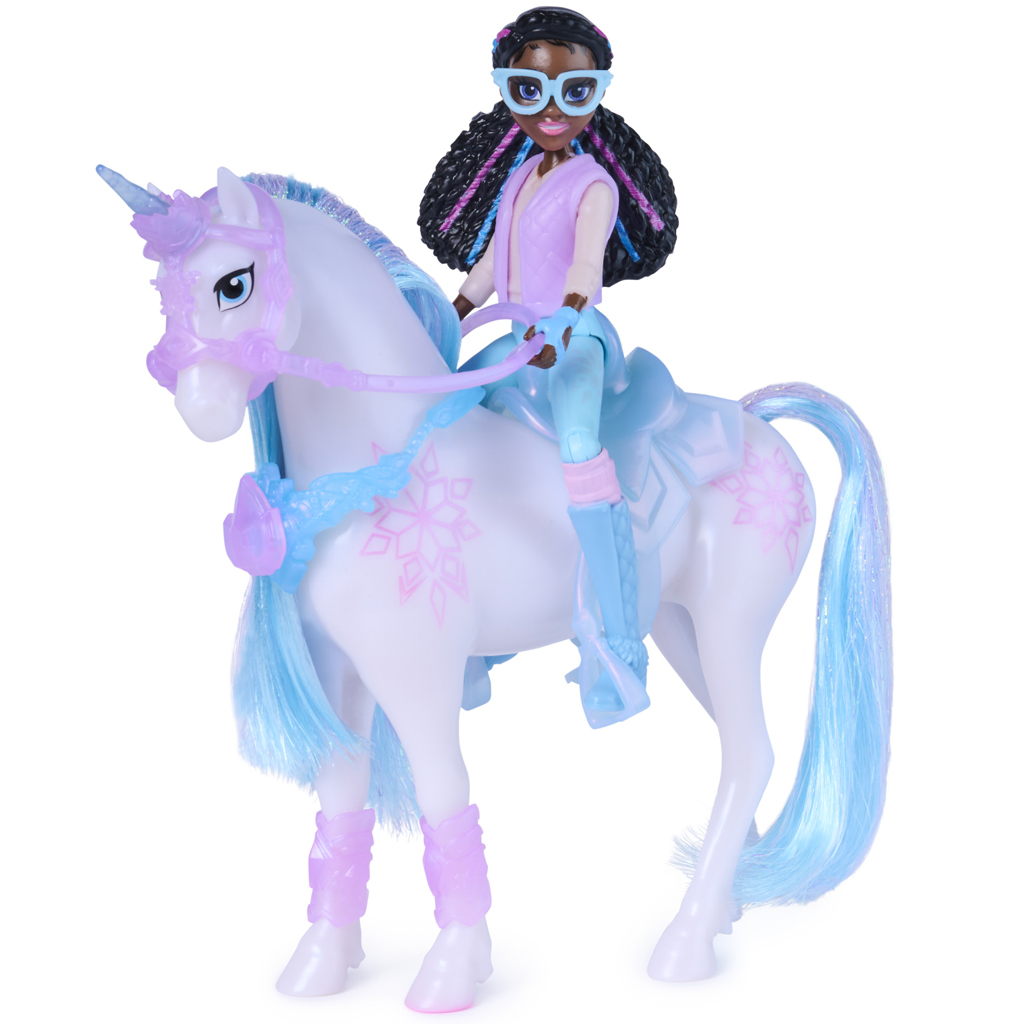 Einhorn-Akademie: Glaciers juwelenbesetztes Abenteuer Story-Paket - Spin Master kép 3