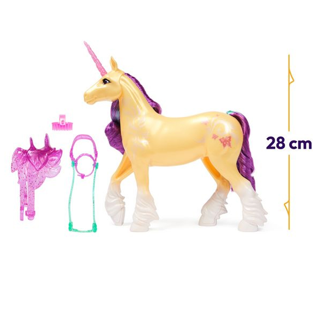 Unicorn Akademie: Leaf Einhorn mit Zubehör – Spin Master kép 2