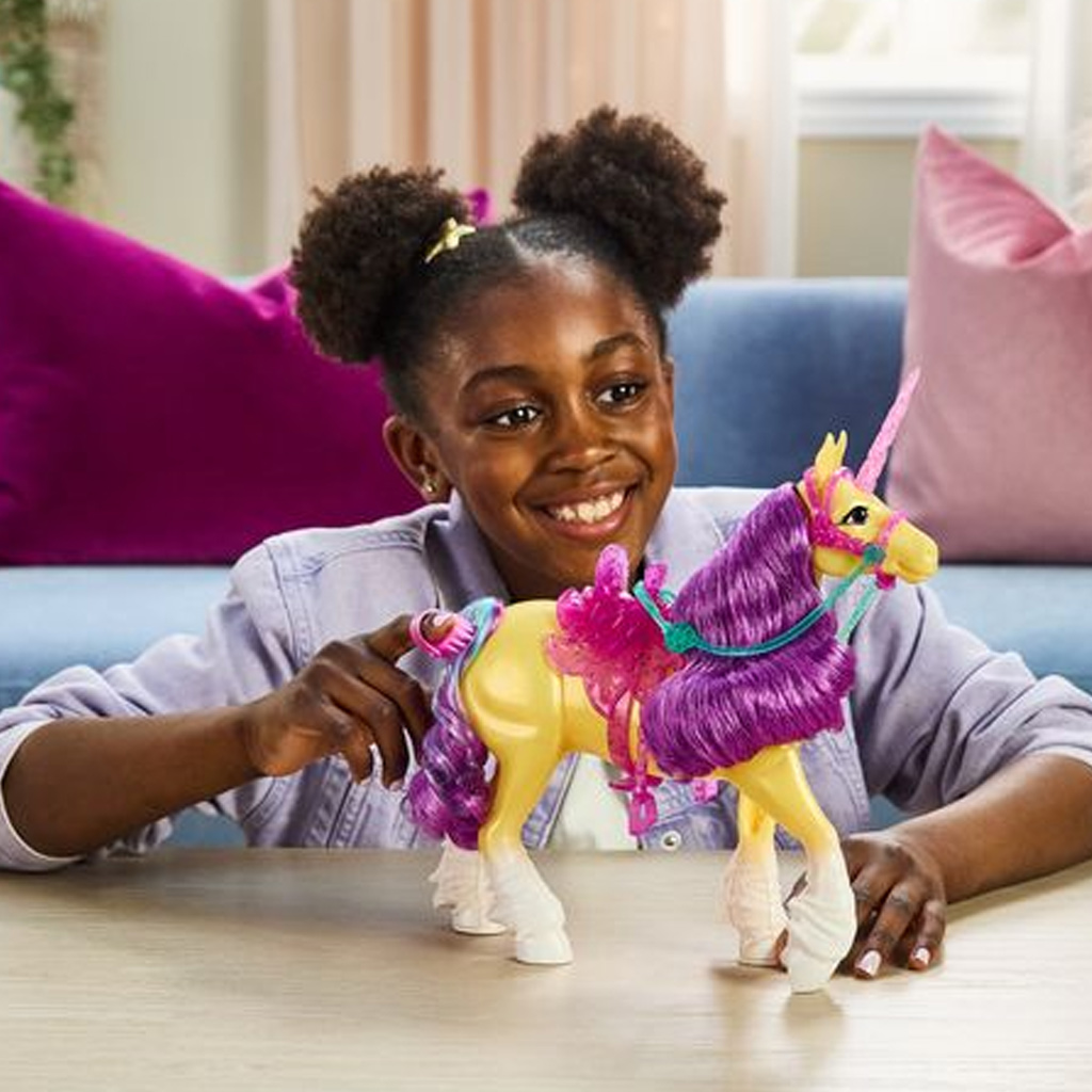 Unicorn Akademie: Leaf Einhorn mit Zubehör – Spin Master kép 3