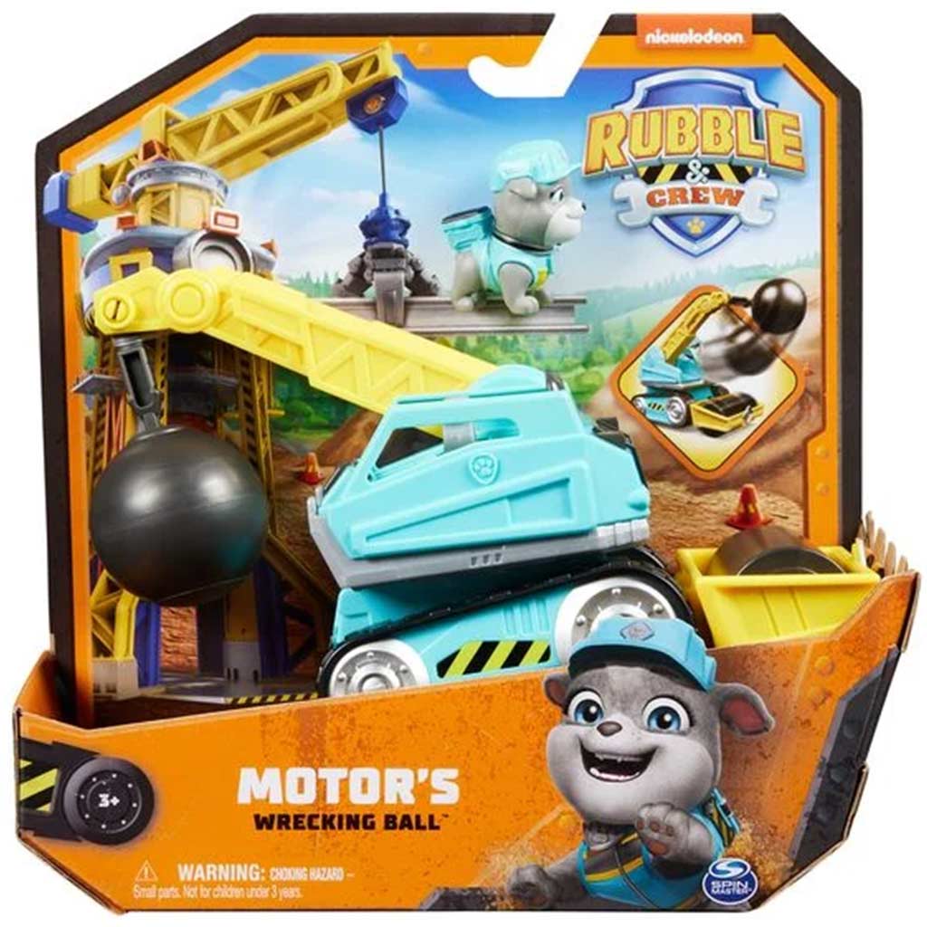 Paw Patrol: Rubble und sein Team - Abrissbirne und Straßenwalze - Spin Master