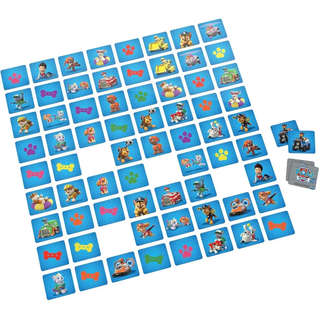 Paw Patrol: 72-teiliges Memospiel in Metallkoffer - Spin Master kép 3