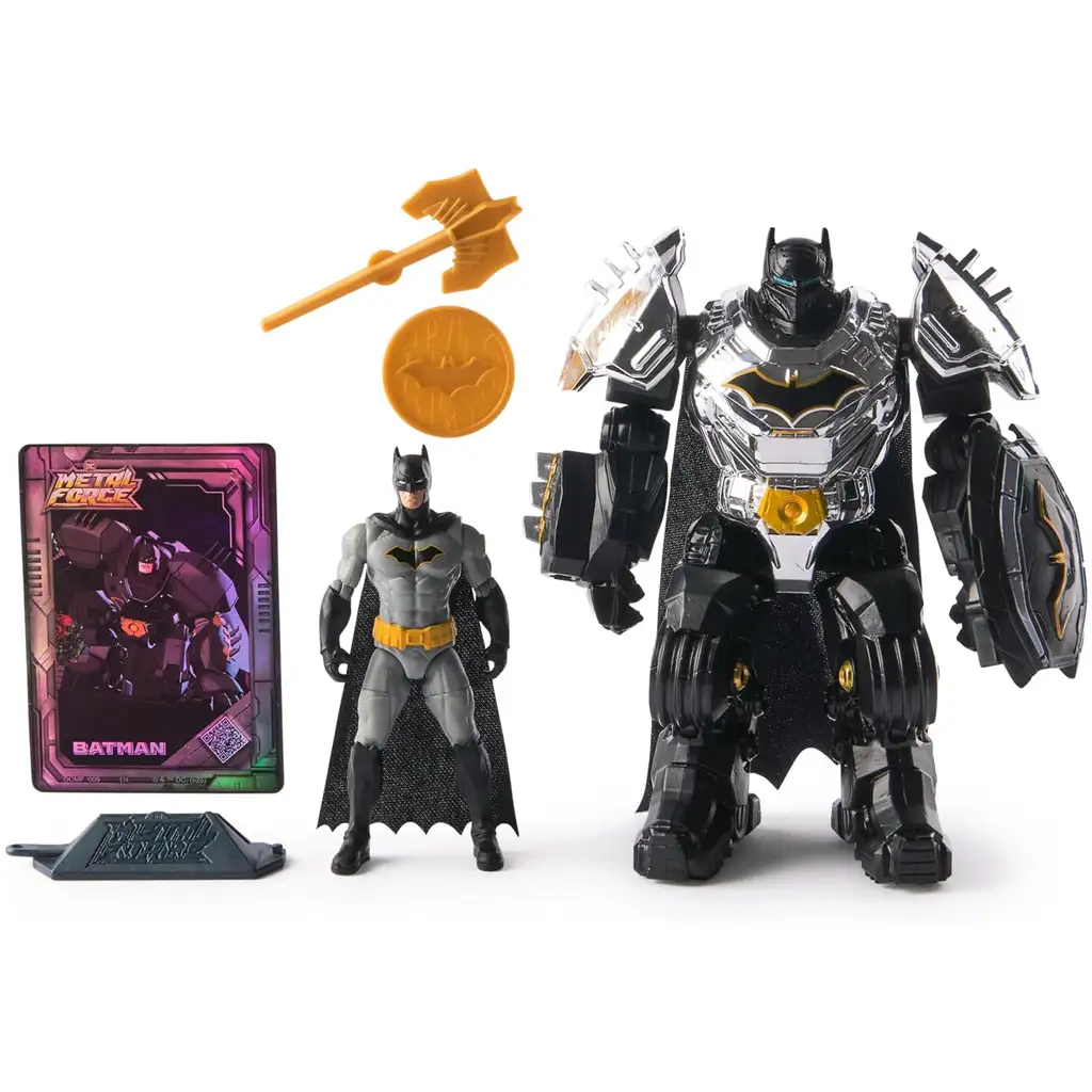 DC Metal Force Batman Spielfigurenset - Spin Master kép 2