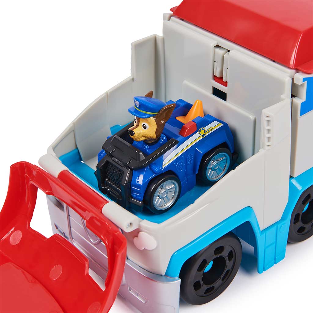 Paw Patrol: PUP Squad Transporter mit Chase-Figur - Spin Master kép 3