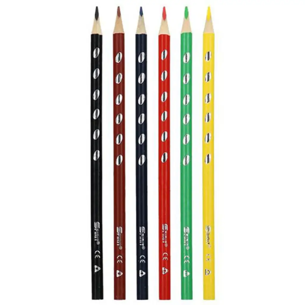Spirit: Dreieckiger Classic Buntstift 6er-Set kép 2