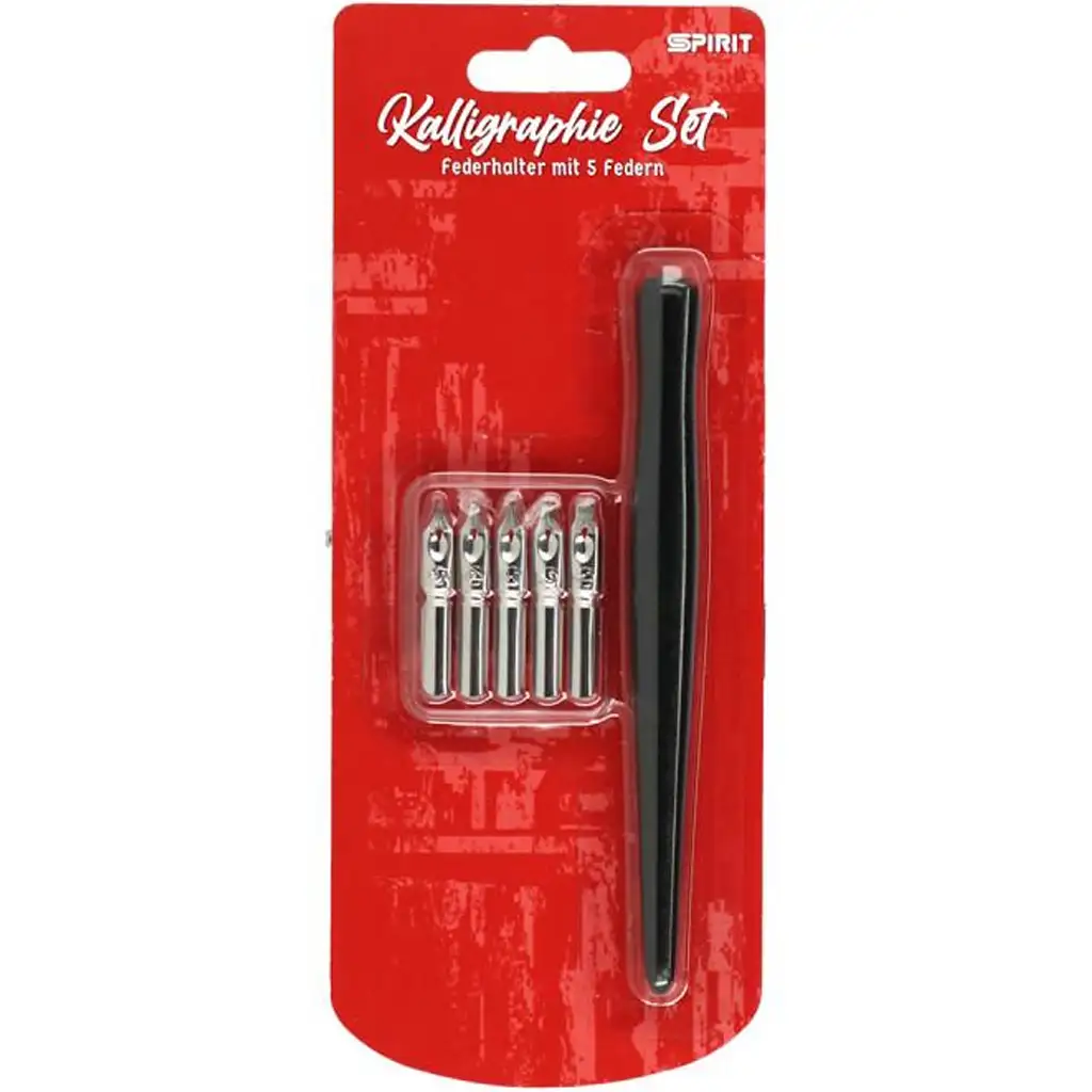 Spirit: Kalligraphie 6-teiliges Schreibset