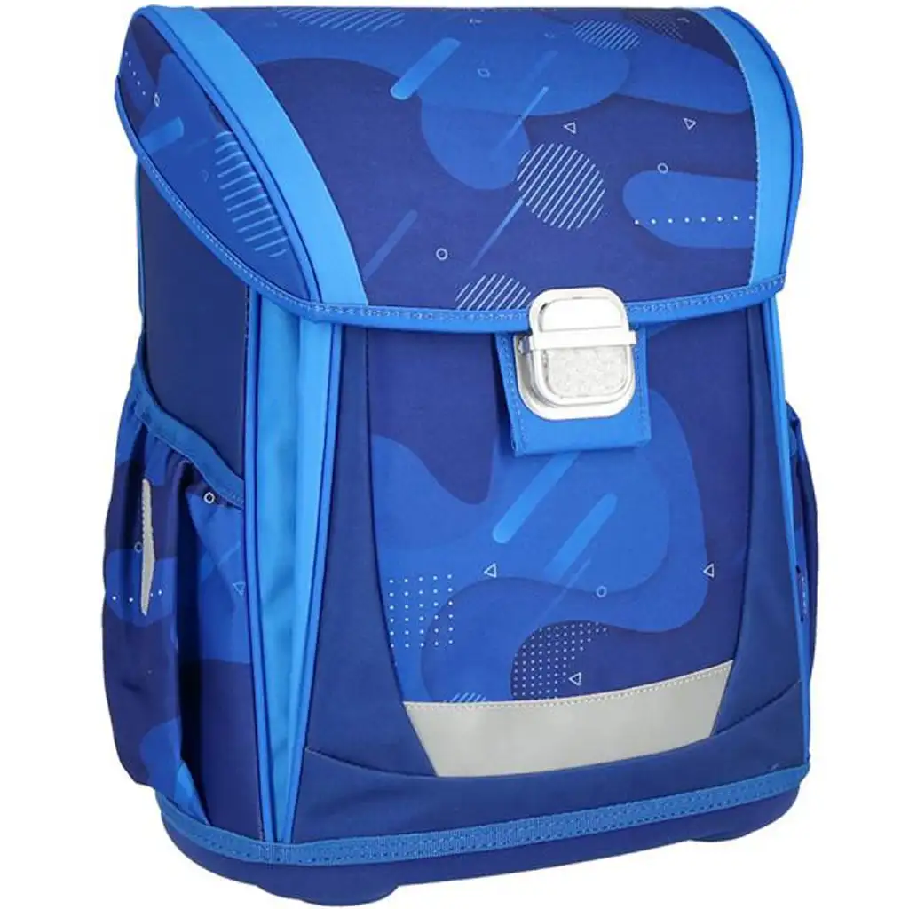 Spirit: Blue Cloud blauer Schulranzen, Rucksack 4-teiliges Set 41x20x32cm kép 2