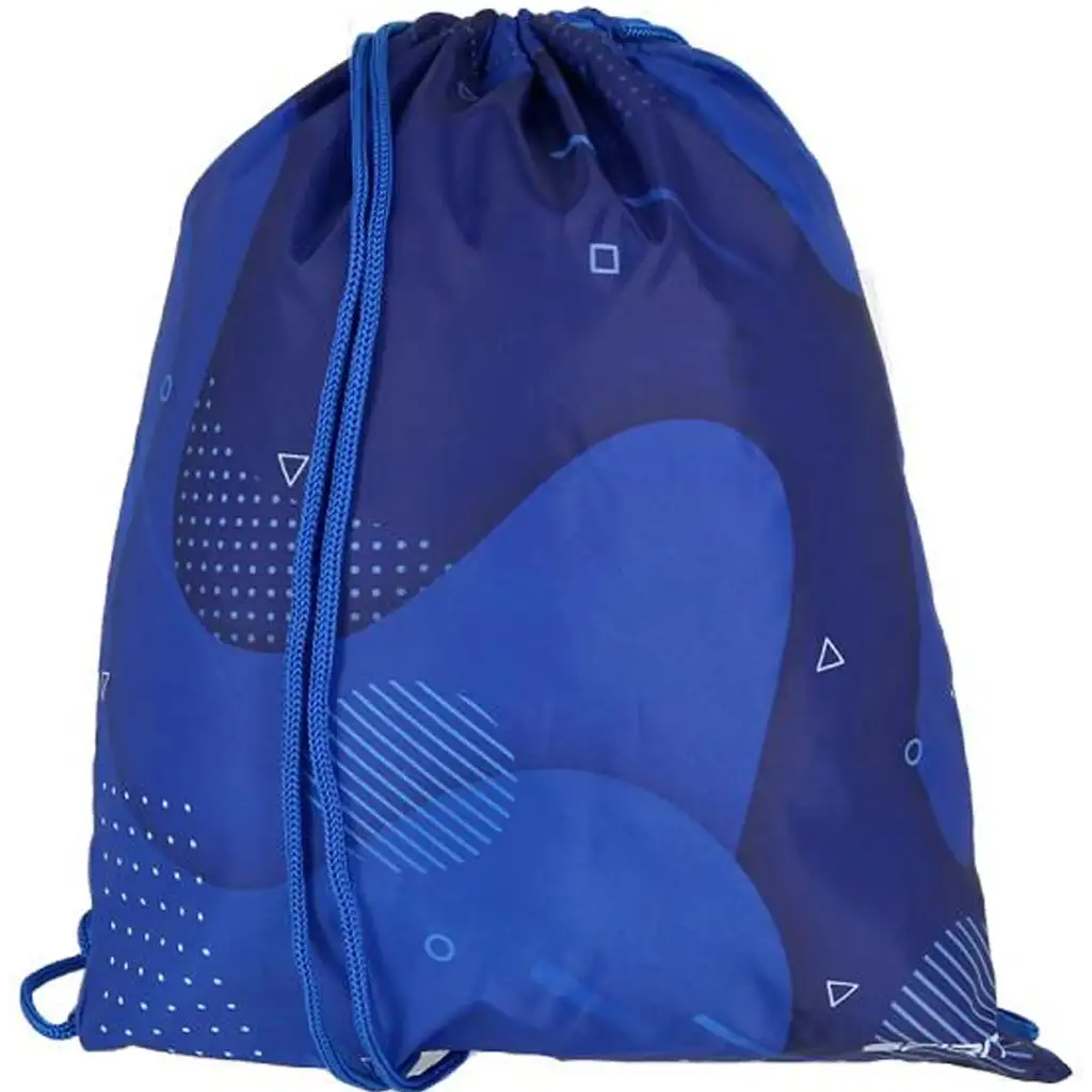 Spirit: Blue Cloud blauer Schulranzen, Rucksack 4-teiliges Set 41x20x32cm kép 3