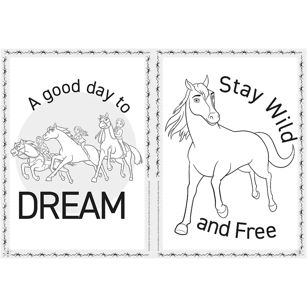 Spirit, das wilde, frei galoppierende Ausmalbuch – Trefl kép 2