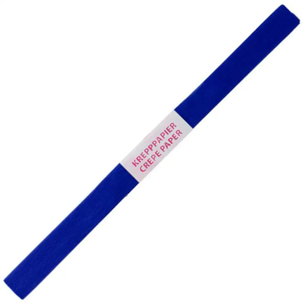 Spirit: Krepppapier in Dunkelblau 200x50cm