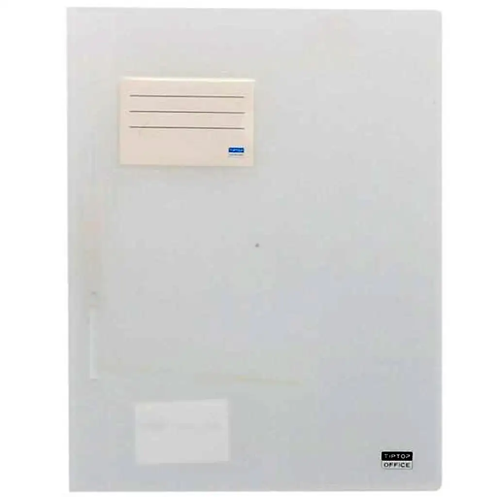 Spirit: Transparente Sammelmappe mit Kartenhalter A4